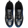 thumbnail image 2 of Back The Blue Skull Lady Running Shoes Sneakers Mesh Black Size 12, 2 of 5