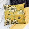 thumbnail image 2 of SHANXI Summer Pillow Covers Watercolor Throw Pillow Case Bloom Summer Yellow Decorative Cushion Cover 12x12in, 2 of 5