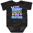 thumbnail image 3 of Inktastic Some Bunny is Going to Be a Big Brother with Bunny Ears and Eggs Boys Baby Bodysuit, 3 of 5