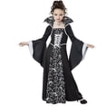 thumbnail image 2 of FUZHIQ Girls Halloween Royal Vampire Costume Girls for Halloween Dress Up Party, 2 of 4