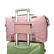 thumbnail image 3 of Bolsa De Viaje Bolso de lona unisex de moda Bolso de gimnasio con cremallera informal para hombres y mujeres (rosa), 3 of 9