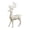 White, variant on Ruanlalo Christmas Reindeer Figurine Small Deer Statue Tabletop Resting/Standing Elk Sculpture for Indoor Home Office Tabletop Mantle Cabinet Desktop Decor
