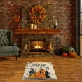 thumbnail image 5 of Halloween Door Mat Pumpkin Black Cat Gnomes Halloween Decor Non Slip Rubber Backing Washable Floor Door Mat Entrance Floor Mat Home Kitchen Carpet Decor Front Porch Rug, 23.6x 15.7 Inch, 5 of 6