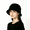 Black, variant on Fleece Flower Cloche Hat for Women Cancer Headwear Chemo Ladies Head Coverings