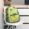 thumbnail image 6 of Goofa Cute Dinosaurs Cartoon Print Casual Backpack for Women Men,Waterproof High School Bookbag,Lightweight Travel Daypack,Classic College Backpack,Laptob Backpack, 6 of 6
