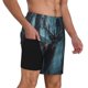 thumbnail image 2 of Balery Mystical Forest Elk Bañador para hombre, shorts de playa de secado rápido con entrepierna y forro de compresión-X-Large, 2 of 6