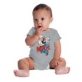 thumbnail image 4 of Popeye the Sailor Retro Cartoon Comic Romper Boys or Girls Infant Baby Brisco Brands 12M, 4 of 6