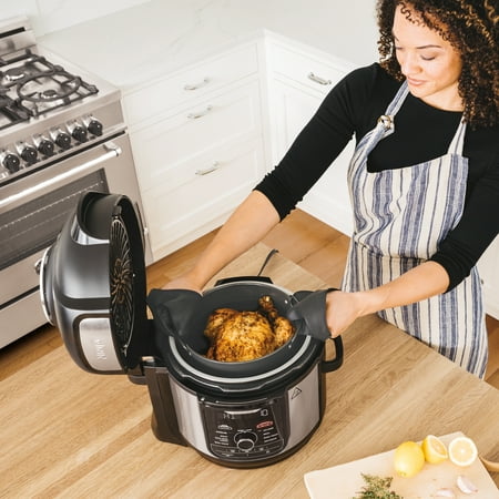 Ninja Foodi 8qt 9-in-1 Deluxe XL Digital Multi Cooker with Air Fryer - Stainless Steel/Black