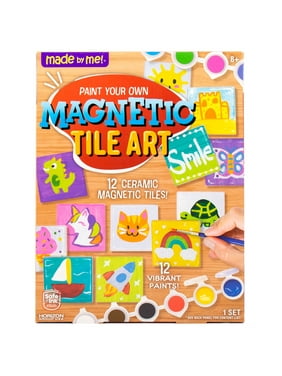 Made By Me Paint Your Own Magnetic Tile Art