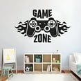thumbnail image 7 of LAMIRO Children’S Bedroom Wall Sticker Home Decoration Game Zone Gamer Art Decal Wall Art Boys Playroom Wall Gamer Room Decor for Boys, 7 of 7