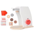 thumbnail image 2 of Coffeemaker Toy, Wooden Simulation Kitchen Cooking Coffee Maker Machine Play House Toy For Children, 2 of 8