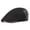 Black, variant on Women Men Mesh Adjustable Driving Golf Caps Shiny Flat Berets Hats Summer Casual Cap