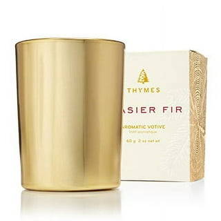  Thymes Frasier Fir Pine Needle Candle, 1 EA : Home & Kitchen