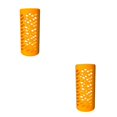 thumbnail image 3 of Matsuzay Accesorios de cubierta de silicona Soporte para botellas de bebida Tapas protectoras para botellas de agua Reemplazo para 18-32-40oz naranja claro L 2Conjunto, 3 of 6
