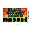 thumbnail image 3 of LUUFILx Black History Month Celebration Banner Event Party Backdrop with Colorful Fireworks Decorations and Raised Hands for Cultural Awareness Display Photography, 3 of 7