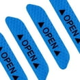 thumbnail image 4 of Sidaley 4 Uds. De cinta reflectante de seguridad para puerta de coche, pegatinas de señal abierta, calcomanías de alerta, marca de Herramientas de reparación de automóviles Azul, 4 of 5