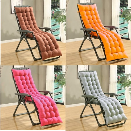Universal Outdoor Patio Chaise Lounger Cushion Indoor Chaise Lounger Cushions Rocking Chair Sofa Bench Cushion Tatami Mat Window Seat Mattress Pad With 6 Ties 61 X19 X3 Walmart Canada