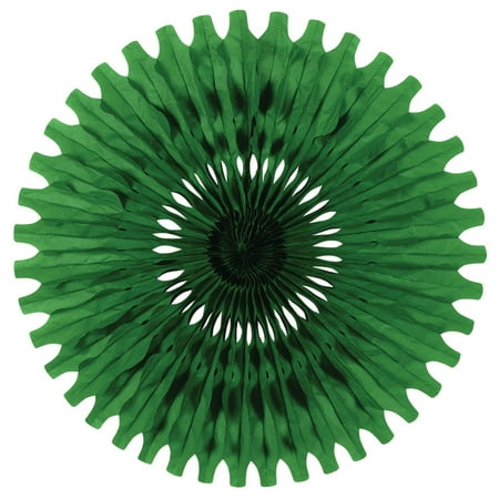 

Pack of 6 - Tissue Fan green by Beistle Party Supplies