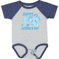 thumbnail image 3 of Inktastic Happy 1st Fathers Day with Elephant Girls Baby Bodysuit, 3 of 5