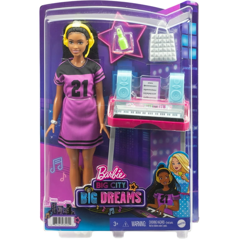 Barbie Big City Big Dreams Playset Brooklyn Doll Music Studio