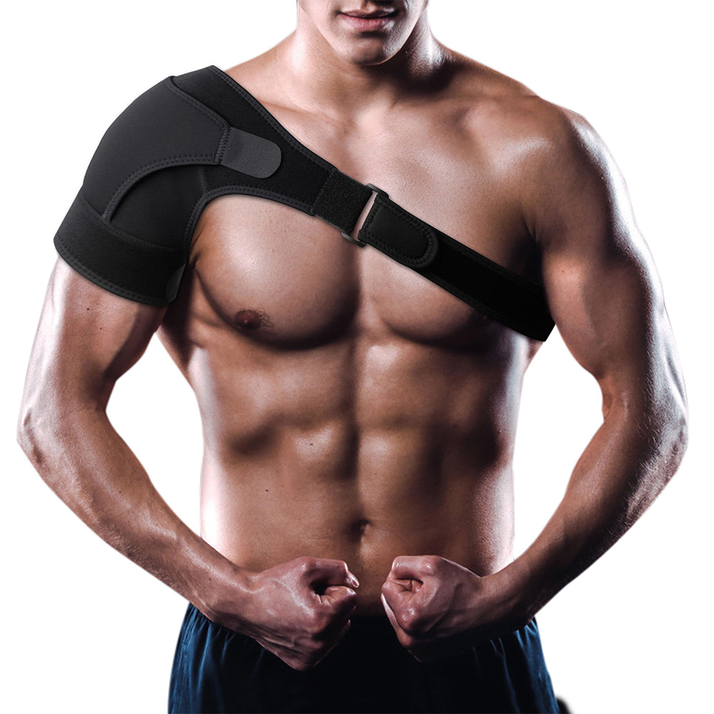 cuff rotator shoulder brace support injury adjustable prevention walmart
