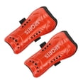 thumbnail image 3 of Espinilleras Kick, Un par de fútbol para ni?os Shin Pastillas Guardias de pierna Deporte Protector de seguridad Correa ajustable(19 * 10 * 4cm-rojo) Ecomeon no, 3 of 4