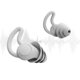 thumbnail image 2 of 2 Pairs Gray Sleep Noise Canceling Ear Plugs Waterproof Silicone 33db Noise Canceling Sound Blocking Soft Sleep Earplugs Reusable Ear Plugs for Sleepi, 2 of 5