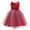 Red, variant on YOUYEDIAN Sequin Flower Girl Dress Tulle Sleeveless Rainbow Dress for Wedding Party (Red, 3-4 Years)