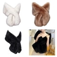thumbnail image 2 of JZROCKER Luxurious Plush Shawl Neckerchief Shawl Plush Wrap Elegant Long Bridal Shawl, 2 of 21