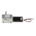 thumbnail image 1 of Caja de cambios de tornillo alta reversible kusrkot Turbo Worm Gearbox 24V DC Motorreductor 1280-12RPM, 1 of 8