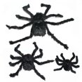 thumbnail image 4 of Lámpara Tela de araña triangular de Halloween Tela de seda de araña negra de simulación de algodón (D) Ehuebsd Para estrenar, 4 of 5