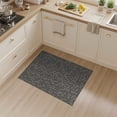 thumbnail image 2 of ODIKA 3'x5' Washable Area Rug Farmhouse Grey Abstract Minimalist Stripe Border Interlocking Greyrugs Flowing for Hallway, Laundry Room, Non-Slip, Flatweave, Easy Care, 2 of 7