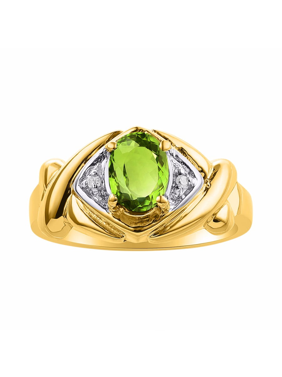 Details about   Hand Carved Oval Peridot Halo Ring Women Wedding Jewelry 14K White Gold Plated