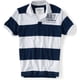 thumbnail image 1 of Aeropostale A87 Aero Surf Team Stripe Rugby Polo para hombre, blanco, mediano, 1 of 1