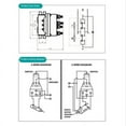 thumbnail image 3 of Dsseng 12V Winch Rocker Switch Thumb 250A Solenoid Relay Contactor Winches for ATV UTV, 3 of 7