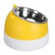thumbnail image 1 of Cuenco Elevado Para Gatos, Inclinado 15, De Plástico Antideslizante, Comedero Más Lento, Cuencos Dobles Para Gatos Y Cachorros, Diseño De Máxima Comodidad, Fácil De Limpiar,, 1 of 7