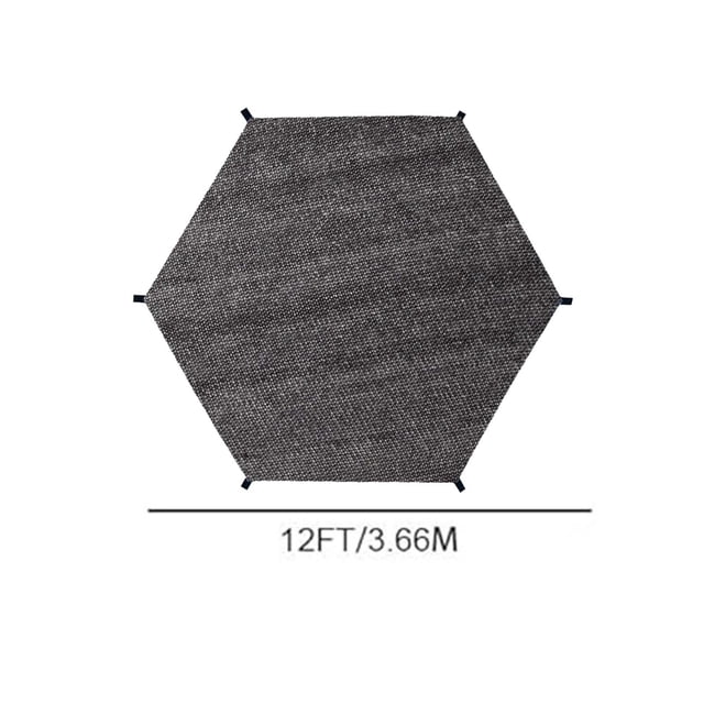 Trampoline Sun Shade Cover 8ft 10ft 12ft 14ft with UV Protection for Outdoor Backyard Playground