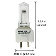 Narva 58355 EVV 6128 120W T4 6.6A Airfield Lamp