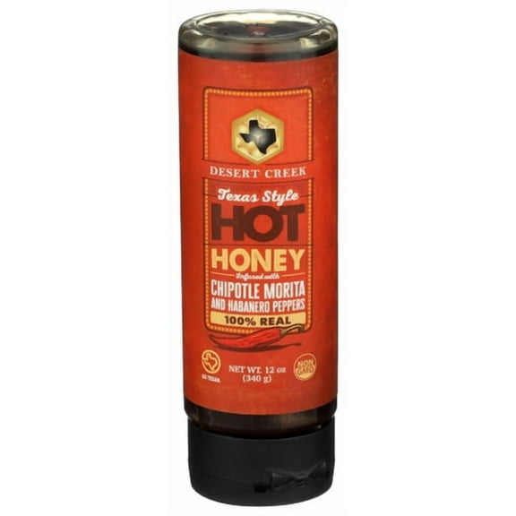 (Pack of 6) Desert Creek Honey LLC Texas Style Hot Honey 12 oz