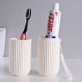 thumbnail image 3 of Conjunto portátil Simple de caja dental de caja de almacenamiento de taza de lavado de viaje para el hogar, 3 of 5