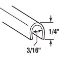 thumbnail image 2 of Prime-Line MP1579 96 in. Stainless Steel 3/16 in. x 95 in. x 1/4 in. Track Repair Cap 5-Pack, 2 of 2