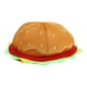 thumbnail image 1 of Adorable gorro de hamburguesa de dibujos animados, tocado de hamburguesa, sombrero para actuación, accesorio para fiesta, decoración de sombrero de hamburguesa, 1 of 7
