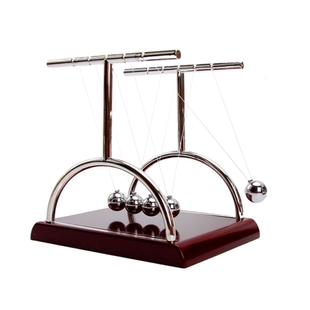 S SERENABLE Swing Creative Cradle Balance Balls Science Toy Relieve Pressure Small T