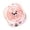 Pink, variant on Adorable Small Fan Square Shape Low Noise Technology 3 Wind Modes Texture Suitable for and Adults