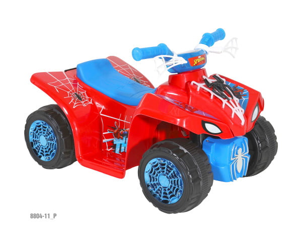 Marvel Spiderbike Ride on Toy Quad Spiderman Battery Operated Power Wheels New 