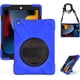 thumbnail image 1 of Ipad 10.2" Shockproof Case, Ipad 9th/8th/7th Generation, Rugged Case With Stylus Holder, Swivel Stand, Shoulder Strap And Wrist Strap, Heavy Duty Cove, 1 of 5