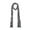 Grey, variant on Elegant Knit Long Loop Scarf For Cozy Winter Fashion Lightweight Neck Warmer