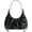 Crushed Black, variant on Women's Gabbi Ruched Hobo Handbag