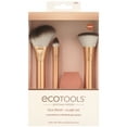 thumbnail image 3 of EcoTools Precious Metals Face Blend + Sculpt Kit, Face Makeup Brushes, 4 Piece Set, 3 of 14