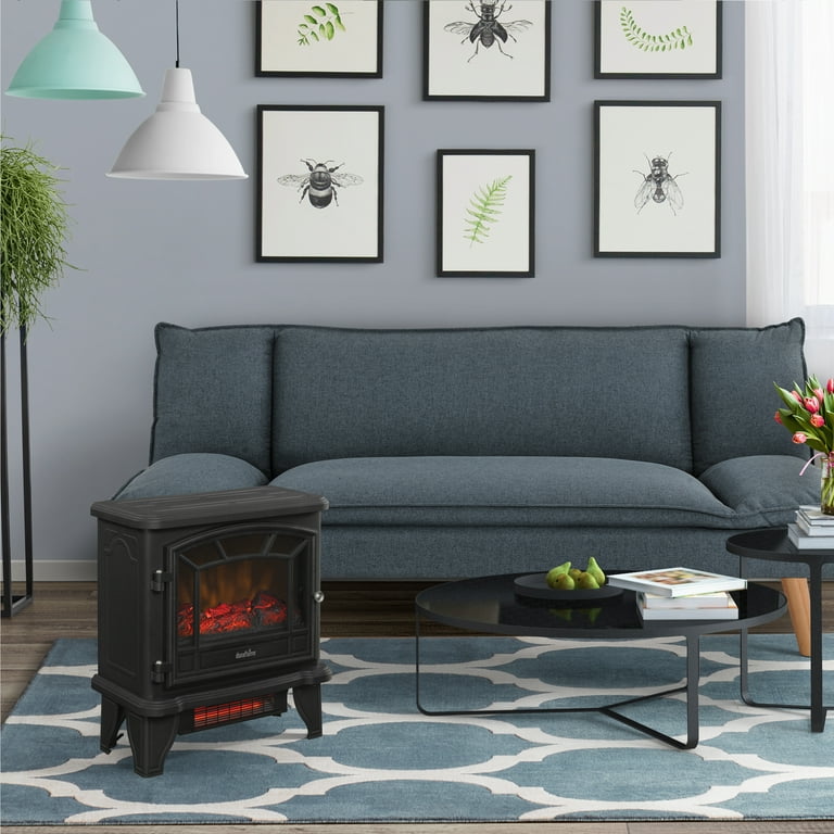Duraflame® Infrared Quartz Electric Fireplace Stove Heater - Walmart.com